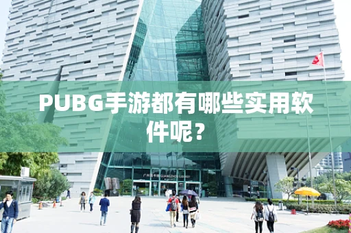 PUBG手游都有哪些实用软件呢？